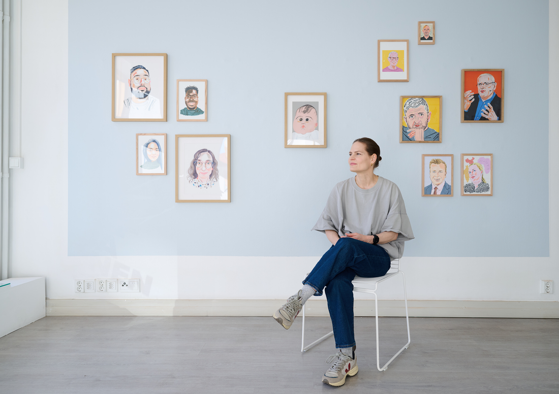 Illustrator extraordinaire Anja Reponen
